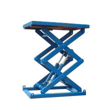 Fixed hydraulic arm lift platform